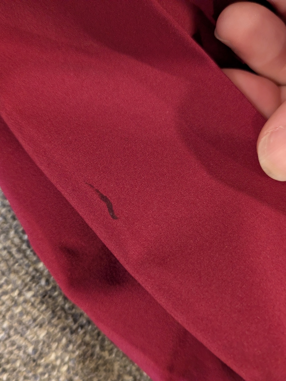 🔴3/$15 N Touch Berry Red Button-Front Tunic Shirt - Picture 12 of 12